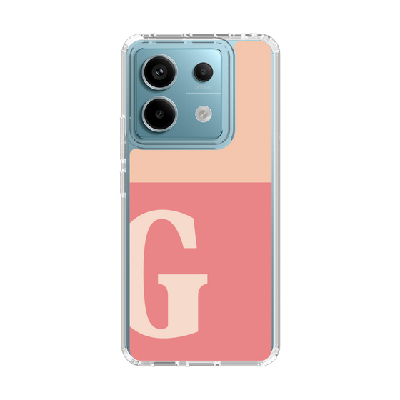 Slim Protection Case［ Original - initial two tone - G pink ］