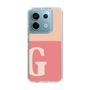 Slim Protection Case［ Original - initial two tone - G pink ］