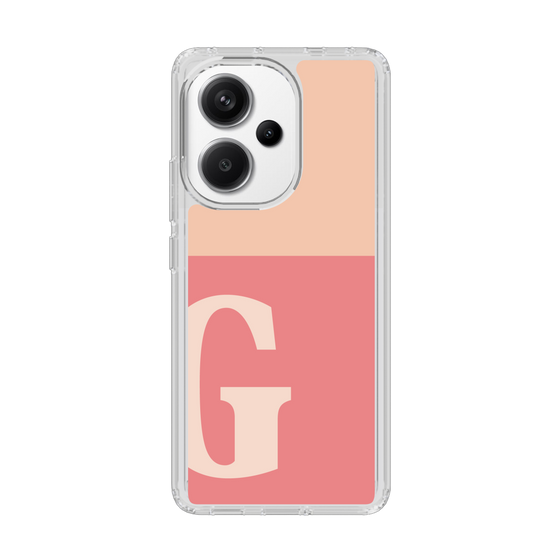 Slim Protection Case［ Original - initial two tone - G pink ］
