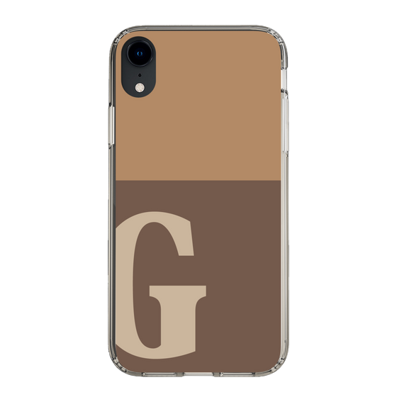 Slim Protection Case［ Original - initial two tone - G brown ］