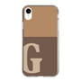 Slim Protection Case［ Original - initial two tone - G brown ］