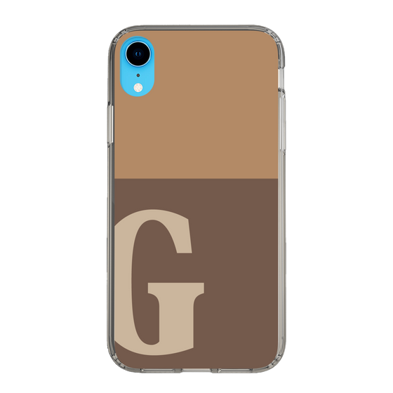 Slim Protection Case［ Original - initial two tone - G brown ］
