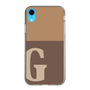 Slim Protection Case［ Original - initial two tone - G brown ］