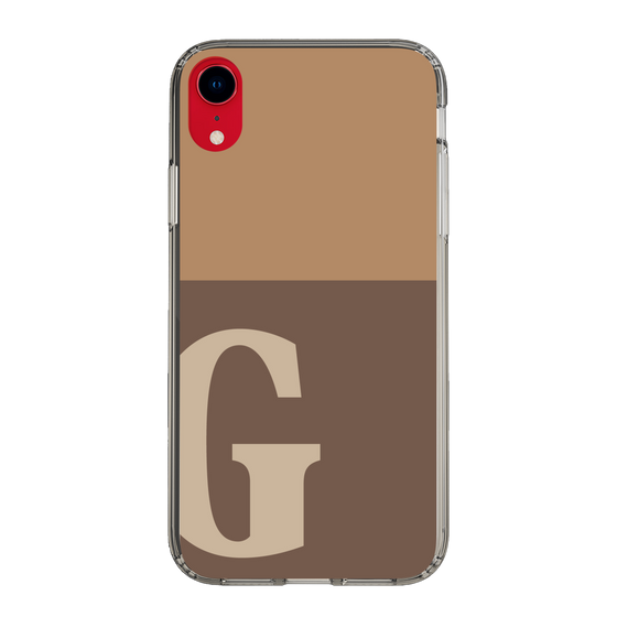 Slim Protection Case［ Original - initial two tone - G brown ］