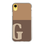 Slim Protection Case［ Original - initial two tone - G brown ］