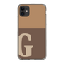 Slim Protection Case［ Original - initial two tone - G brown ］