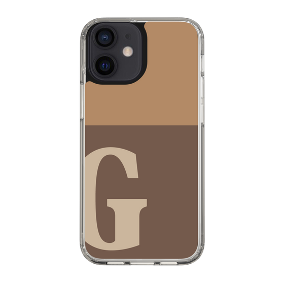 Slim Protection Case［ Original - initial two tone - G brown ］