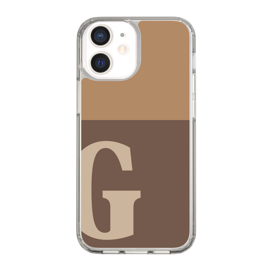 Slim Protection Case［ Original - initial two tone - G brown ］