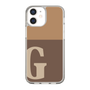 Slim Protection Case［ Original - initial two tone - G brown ］