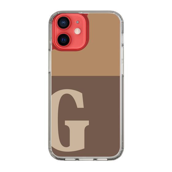Slim Protection Case［ Original - initial two tone - G brown ］