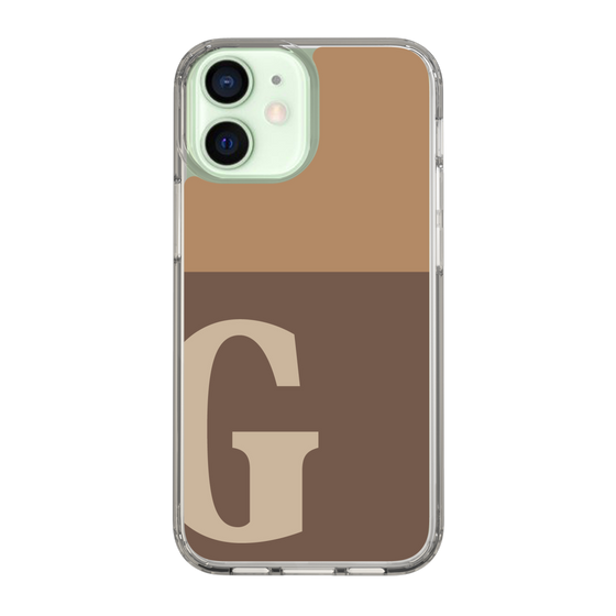 Slim Protection Case［ Original - initial two tone - G brown ］
