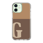 Slim Protection Case［ Original - initial two tone - G brown ］