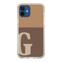Slim Protection Case［ Original - initial two tone - G brown ］