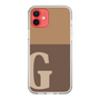 Slim Protection Case［ Original - initial two tone - G brown ］