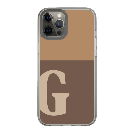 Slim Protection Case［ Original - initial two tone - G brown ］