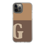 Slim Protection Case［ Original - initial two tone - G brown ］