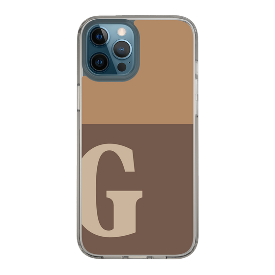 Slim Protection Case［ Original - initial two tone - G brown ］