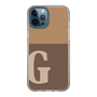 Slim Protection Case［ Original - initial two tone - G brown ］