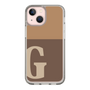 Slim Protection Case［ Original - initial two tone - G brown ］