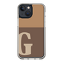 Slim Protection Case［ Original - initial two tone - G brown ］