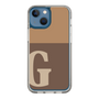 Slim Protection Case［ Original - initial two tone - G brown ］