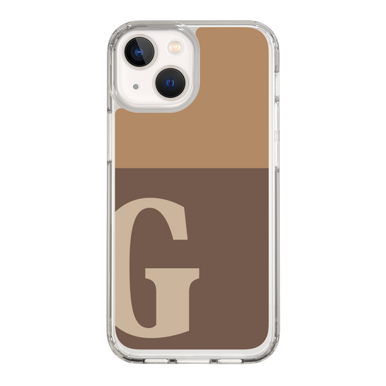 Slim Protection Case［ Original - initial two tone - G brown ］