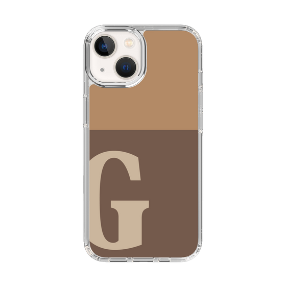 Slim Protection Case［ Original - initial two tone - G brown ］