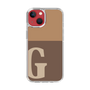 Slim Protection Case［ Original - initial two tone - G brown ］