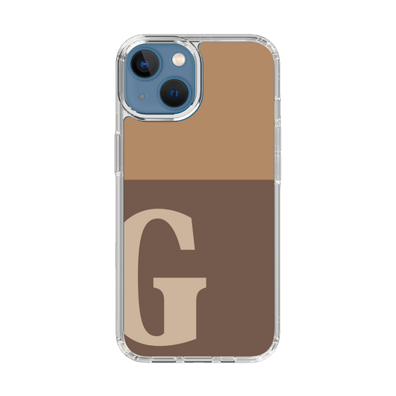 Slim Protection Case［ Original - initial two tone - G brown ］