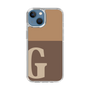 Slim Protection Case［ Original - initial two tone - G brown ］