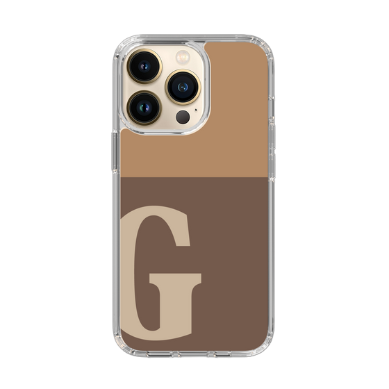 Slim Protection Case［ Original - initial two tone - G brown ］