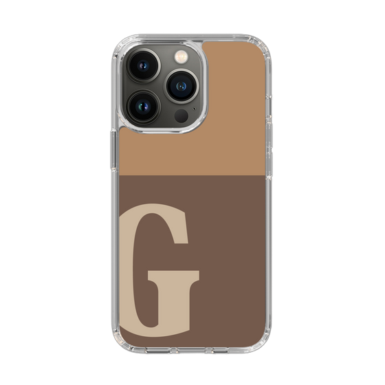 Slim Protection Case［ Original - initial two tone - G brown ］