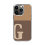 Slim Protection Case［ Original - initial two tone - G brown ］