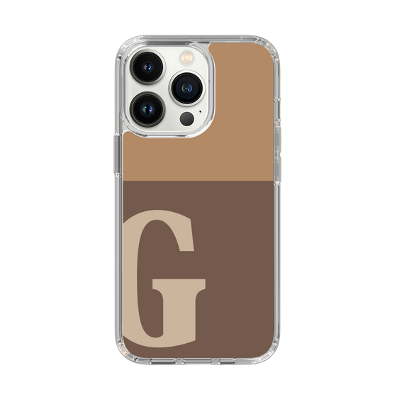 Slim Protection Case［ Original - initial two tone - G brown ］
