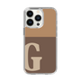 Slim Protection Case［ Original - initial two tone - G brown ］