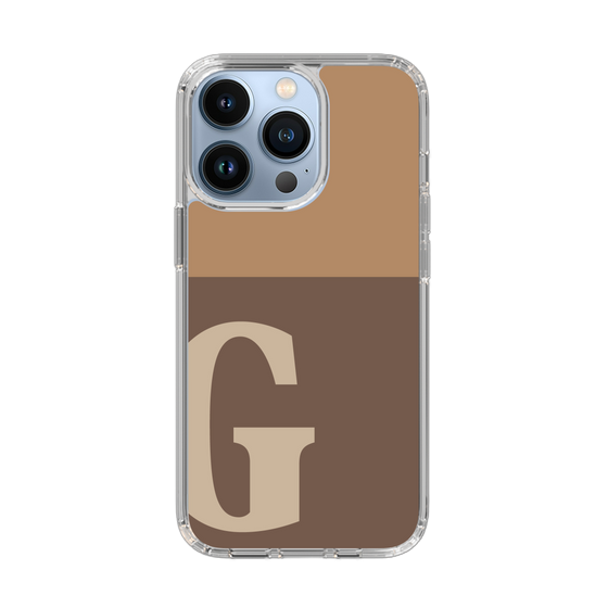 Slim Protection Case［ Original - initial two tone - G brown ］