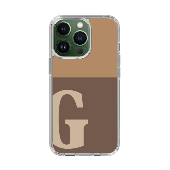Slim Protection Case［ Original - initial two tone - G brown ］