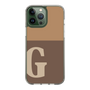 Slim Protection Case［ Original - initial two tone - G brown ］