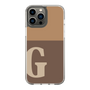 Slim Protection Case［ Original - initial two tone - G brown ］