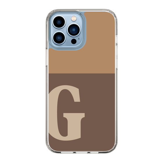 Slim Protection Case［ Original - initial two tone - G brown ］
