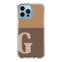 Slim Protection Case［ Original - initial two tone - G brown ］