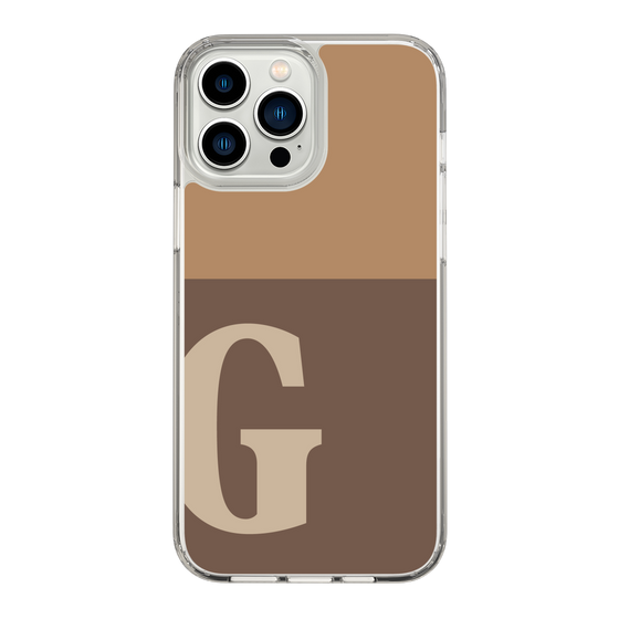 Slim Protection Case［ Original - initial two tone - G brown ］