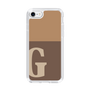 Slim Protection Case［ Original - initial two tone - G brown ］