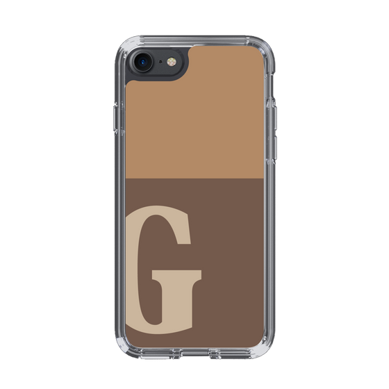 Slim Protection Case［ Original - initial two tone - G brown ］