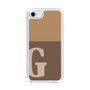 Slim Protection Case［ Original - initial two tone - G brown ］