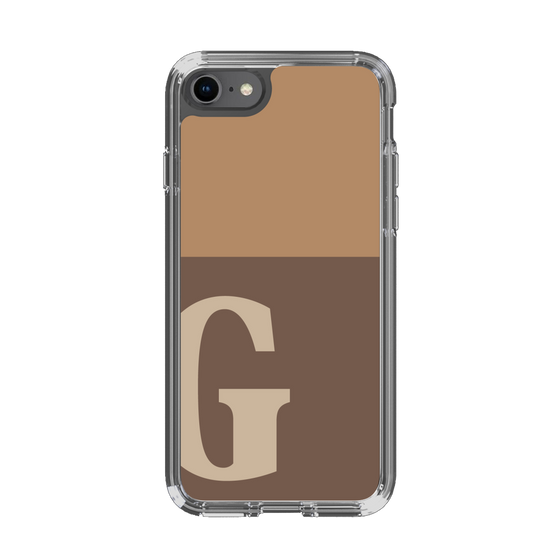 Slim Protection Case［ Original - initial two tone - G brown ］