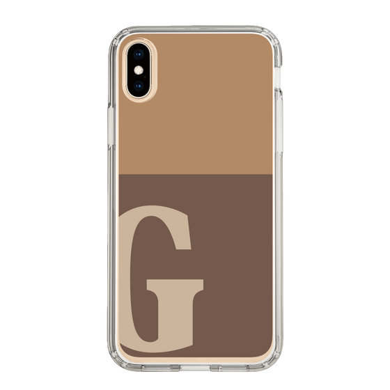 Slim Protection Case［ Original - initial two tone - G brown ］
