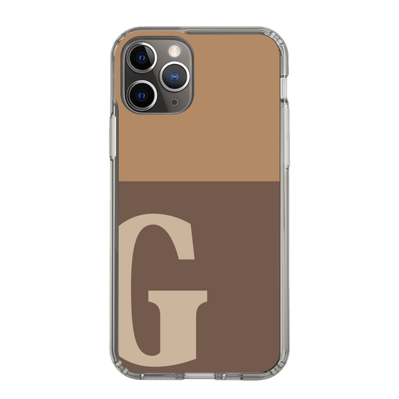 Slim Protection Case［ Original - initial two tone - G brown ］