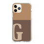 Slim Protection Case［ Original - initial two tone - G brown ］