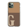 Slim Protection Case［ Original - initial two tone - G brown ］